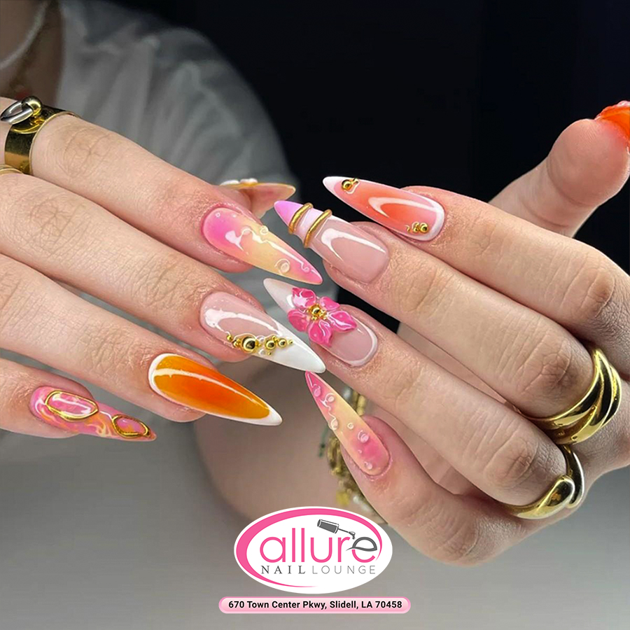 Allure Nail Lounge_Summer nail design